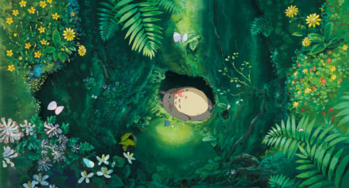 Mei Kusakabe My Neighbor Totoro Tree Hollow Nap Wallpaper