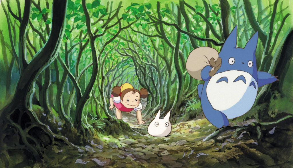 Mei My Neighbor Totoro Forest Path Wallpaper