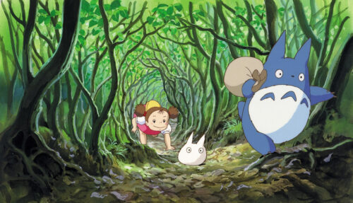 Mei My Neighbor Totoro Forest Path Wallpaper