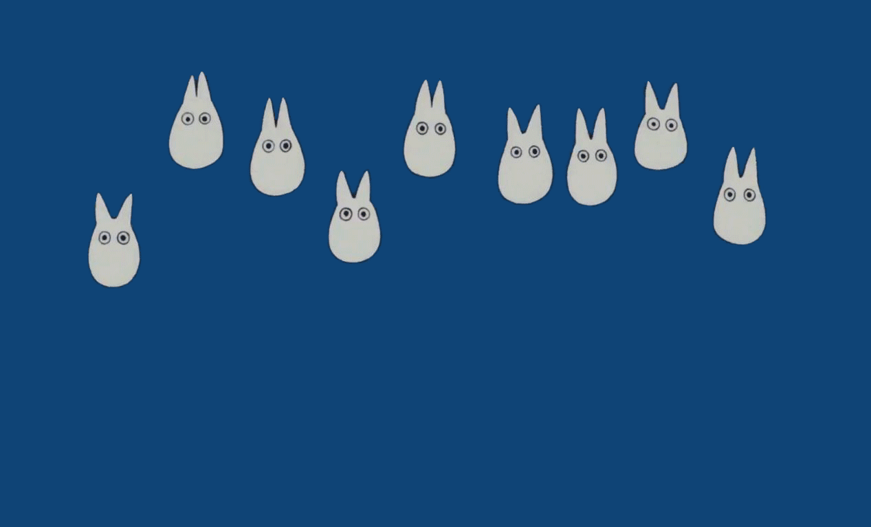 My Neighbour Totoro Movie Title Intro Animation